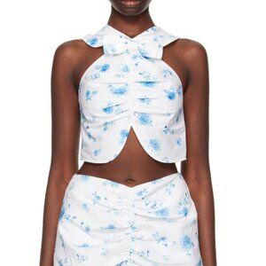 SHUSHU/TONG Crossover Bow Camisole 8 White